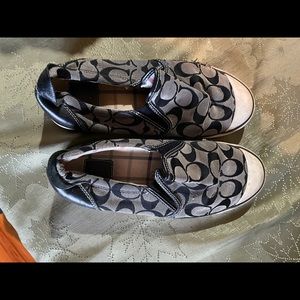 Coach slip on sneakers size 8.5